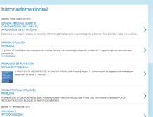 Tablet Screenshot of historiademexicojrej.blogspot.com