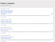 Tablet Screenshot of lemebel.blogspot.com