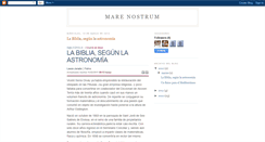 Desktop Screenshot of enelmarenostrum.blogspot.com