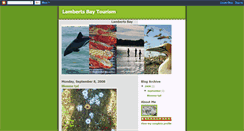 Desktop Screenshot of lambertsbay.blogspot.com