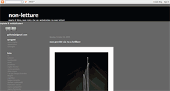 Desktop Screenshot of nonletture.blogspot.com