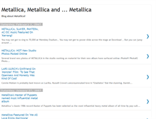 Tablet Screenshot of mymetallica.blogspot.com