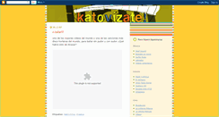 Desktop Screenshot of katovizate.blogspot.com