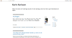 Desktop Screenshot of karin-2xk.blogspot.com