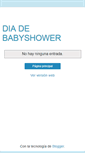 Mobile Screenshot of diadebabyshower.blogspot.com