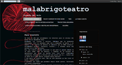 Desktop Screenshot of malabrigo-teatro.blogspot.com