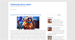 Desktop Screenshot of mojadalmacijadownunder.blogspot.com