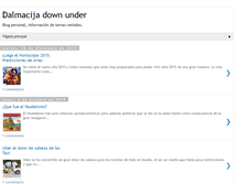 Tablet Screenshot of mojadalmacijadownunder.blogspot.com