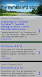 Mobile Screenshot of mysymbian3store.blogspot.com