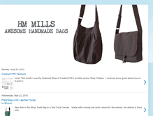 Tablet Screenshot of hmmills.blogspot.com