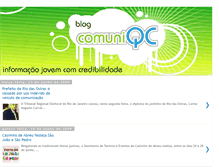 Tablet Screenshot of comuniqc.blogspot.com