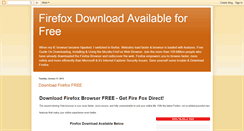 Desktop Screenshot of download-mozilla-firefox.blogspot.com