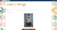 Desktop Screenshot of cutecthings.blogspot.com