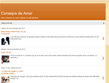 Tablet Screenshot of consejosdeamor-paco.blogspot.com