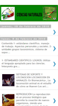 Mobile Screenshot of elricondelascienciasnaturales.blogspot.com