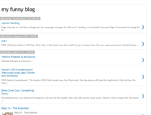 Tablet Screenshot of myfunnyblogblog.blogspot.com