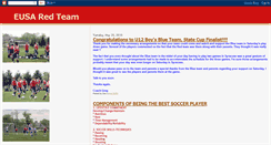 Desktop Screenshot of eusaredteam.blogspot.com