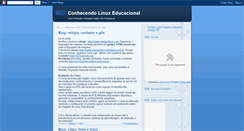 Desktop Screenshot of conhecendolinuxeducacional.blogspot.com