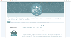Desktop Screenshot of casacomdetalhe.blogspot.com
