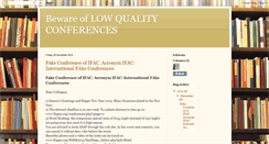 Desktop Screenshot of low-quality-conference.blogspot.com