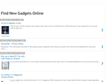 Tablet Screenshot of newgadgetsonline.blogspot.com