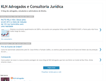 Tablet Screenshot of klnadvogados.blogspot.com