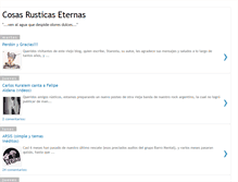 Tablet Screenshot of cosasrusticaseternas.blogspot.com