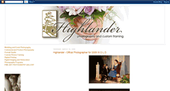 Desktop Screenshot of highlanderphotography.blogspot.com