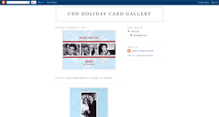 Desktop Screenshot of camilledeanndesignsholidaycardgallery.blogspot.com