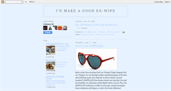 Desktop Screenshot of idmakeagoodexwife.blogspot.com