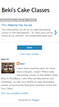 Mobile Screenshot of bekiscakeclasses.blogspot.com