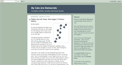 Desktop Screenshot of mycatsaredemocrats.blogspot.com