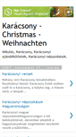 Mobile Screenshot of karacsonyiajandek.blogspot.com