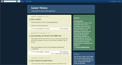 Desktop Screenshot of careervictory.blogspot.com