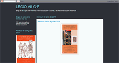 Desktop Screenshot of legioseptima.blogspot.com