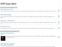 Tablet Screenshot of hyipscamalert.blogspot.com