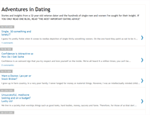 Tablet Screenshot of datinggaladventures.blogspot.com