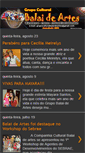 Mobile Screenshot of grupodeculturabalaideartes.blogspot.com