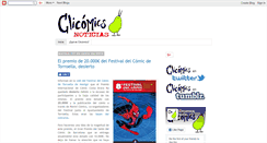 Desktop Screenshot of clicomics.blogspot.com