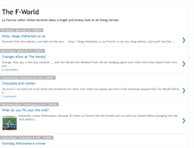 Tablet Screenshot of heraldfworld.blogspot.com