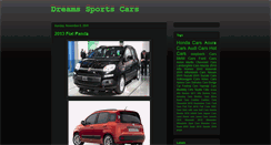 Desktop Screenshot of dreamzcars.blogspot.com