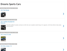 Tablet Screenshot of dreamzcars.blogspot.com