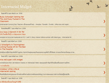 Tablet Screenshot of interracial-midget.blogspot.com