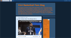 Desktop Screenshot of illinibballfansblog.blogspot.com