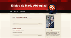 Desktop Screenshot of marioabbagliati.blogspot.com