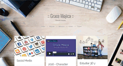 Desktop Screenshot of gracemojica.blogspot.com