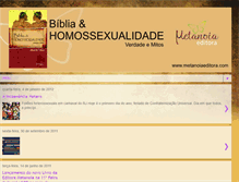 Tablet Screenshot of bibliaehomossexualidade.blogspot.com