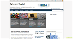 Desktop Screenshot of niravpatelseo.blogspot.com