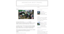 Desktop Screenshot of indonesian-best-travel.blogspot.com