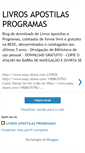 Mobile Screenshot of livrosapostilasprogramas.blogspot.com